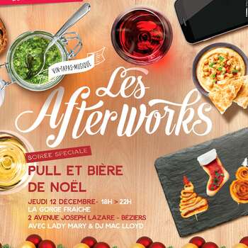 LES AFTERWORKS - PULLS DE NOËL ET BIERES ARTISANALES LES AFTERWORKS - PULLS DE NOËL ET BIERES ARTISANALES
