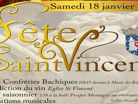 FÊTE SAINT VINCENT FÊTE SAINT VINCENT
