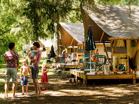 Camping Huttopia Les Châteaux Camping Huttopia Les Châteaux