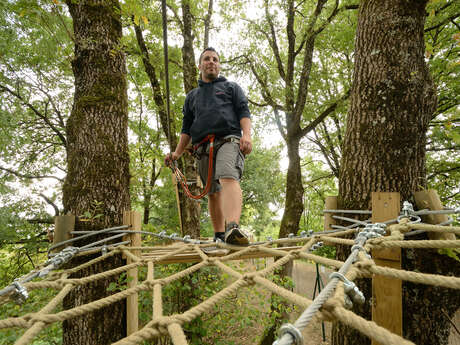 Parcours aventure et tyrolienne géante Parcours aventure et tyrolienne géante