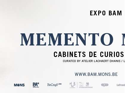 Expo "Memento Mons. Cabinets de curiosités" au BAM Expo "Memento Mons. Cabinets de curiosités" au BAM