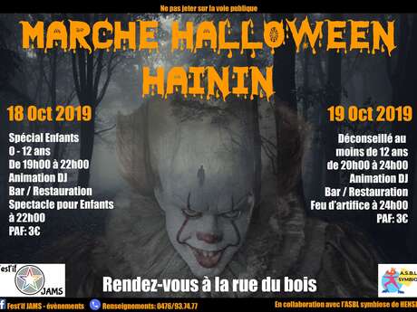 Marches Halloween à Hainin Marches Halloween à Hainin