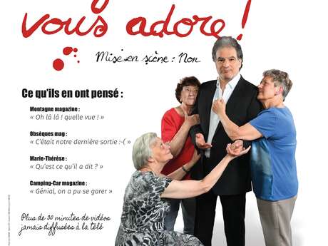 Raphaël Mezrahi : « Ma grand-mère vous adore ! » Raphaël Mezrahi : « Ma grand-mère vous adore ! »