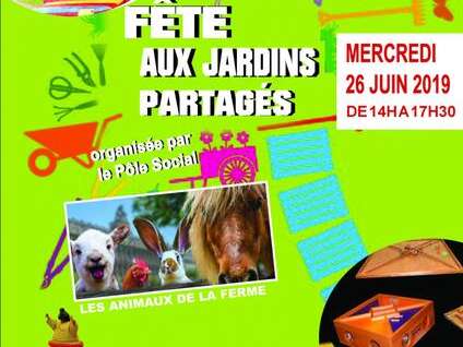 Fête aux jardins partagés Fête aux jardins partagés