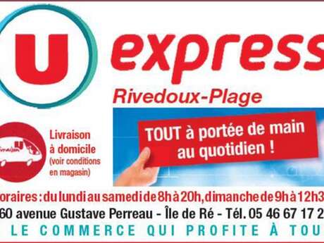 U EXPRESS - RIVEDOUX PLAGE U EXPRESS - RIVEDOUX PLAGE