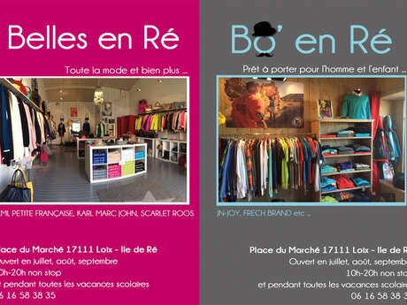 BELLES EN RÉ & BO' EN RÉ BELLES EN RÉ & BO' EN RÉ