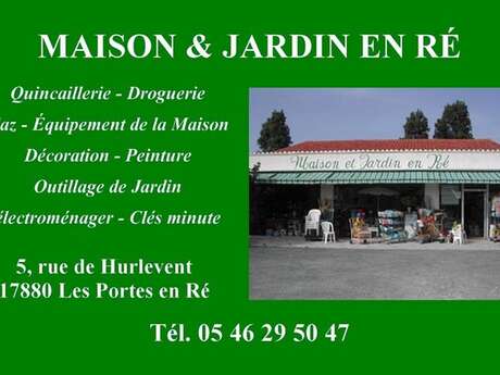 MAISON ET JARDIN EN RÉ MAISON ET JARDIN EN RÉ