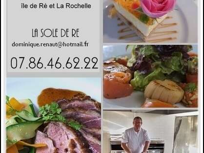LA SOLE DE RE : CUISINIER A DOMICILE LA SOLE DE RE : CUISINIER A DOMICILE