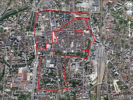 Circuit "Bonhomme" GPS Drawing Circuit "Bonhomme" GPS Drawing