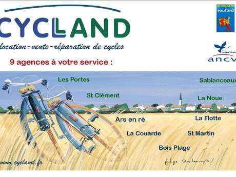 CYCLAND - LE BOIS-PLAGE CYCLAND - LE BOIS-PLAGE