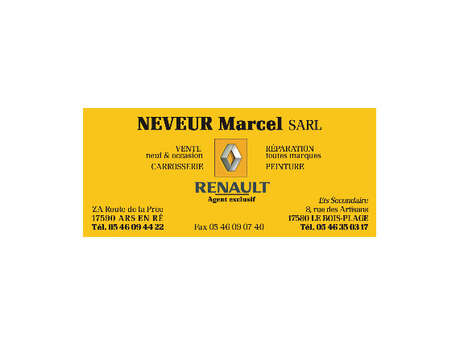 GARAGE NEVEUR - ARS EN RE GARAGE NEVEUR - ARS EN RE