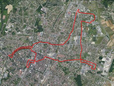 Circuit "Le Cheval" GPS Drawing Circuit "Le Cheval" GPS Drawing