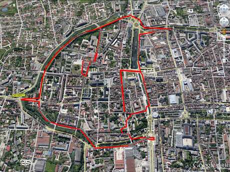 Circuit "Le Pingouin" GPS Drawing Circuit "Le Pingouin" GPS Drawing