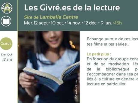 Les Givré.es de la lecture Les Givré.es de la lecture