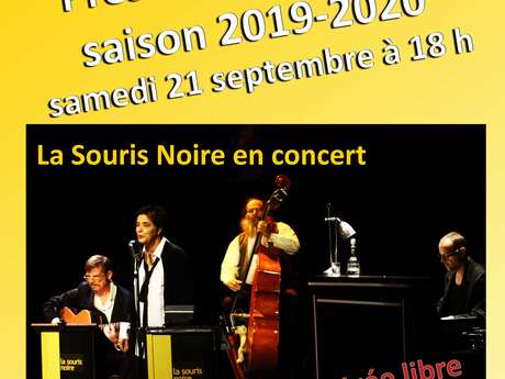 Présentation de la saison 2019-2020 d'Erquy en Scène + Concert "La souris noire" Présentation de la saison 2019-2020 d'Erquy en Scène + Concert "La souris noire"