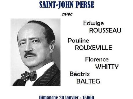 Soleil vert, Montage poétique sur Saint-John Perse Soleil vert, Montage poétique sur Saint-John Perse