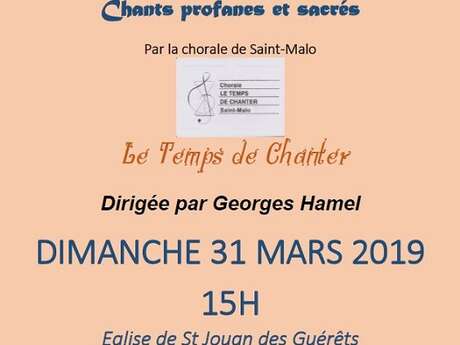 Chants profanes et sacrés Chants profanes et sacrés