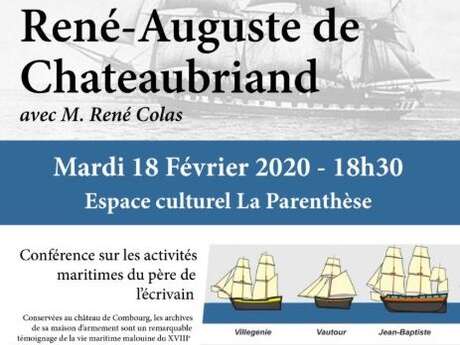 Les archives Maritimes de René-Auguste de Chateaubriand Les archives Maritimes de René-Auguste de Chateaubriand