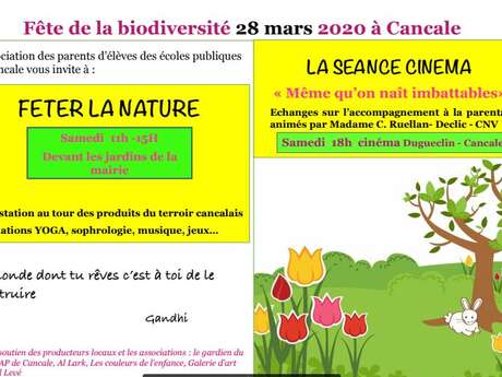 Fête de la biodiversité - Annulée Fête de la biodiversité - Annulée