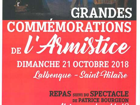 Grandes Commémorations de l'Armistice Grandes Commémorations de l'Armistice