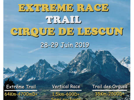Extrême race trail dans le Cirque de Lescun Extrême race trail dans le Cirque de Lescun