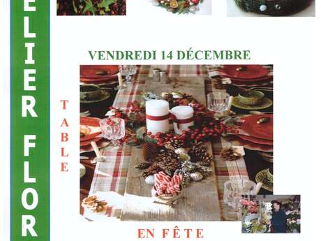 Atelier Floral - Table en Fête Atelier Floral - Table en Fête