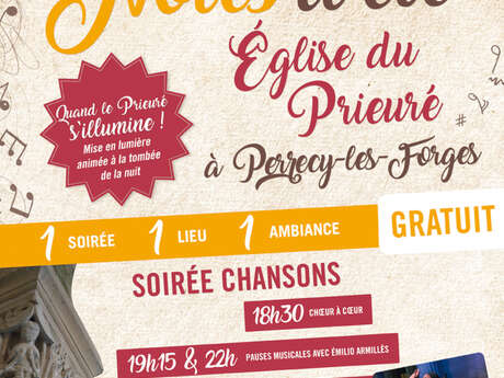 Notes d'été à l'église du Prieuré de Perrecy-les-Forges Notes d'été à l'église du Prieuré de Perrecy-les-Forges