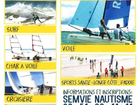 SEMVIE NAUTISME -CROISIERE- SURF - VOILE - CHAR A VOILE SEMVIE NAUTISME -CROISIERE- SURF - VOILE - CHAR A VOILE