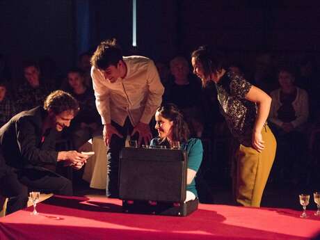 Notre Candide, compagnie 3e acte, théâtre forain Notre Candide, compagnie 3e acte, théâtre forain