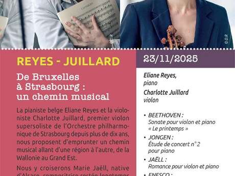 CONCERTS CLASSIQUES EPINAL - DUO VIOLON PIANO CONCERTS CLASSIQUES EPINAL - DUO VIOLON PIANO