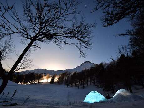 Apér'Igloos : Raquettes sous les Etoiles et apéro dans un Igloo Apér'Igloos : Raquettes sous les Etoiles et apéro dans un Igloo