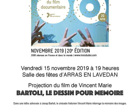 BARTOLI, LE DESSIN POUR MEMOIRE BARTOLI, LE DESSIN POUR MEMOIRE