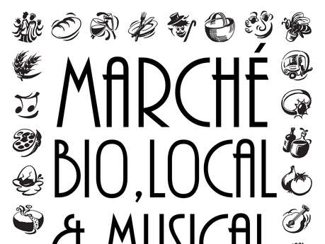 Marché Bio, Local & Musical - Concert de Gravette Marché Bio, Local & Musical - Concert de Gravette