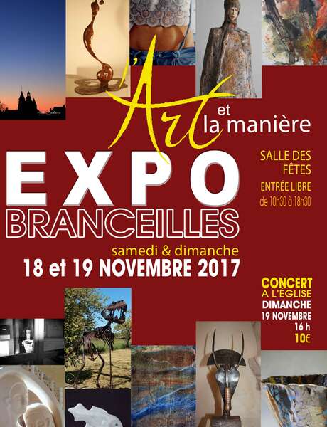 Exposition l'Art et la Manière Exposition l'Art et la Manière