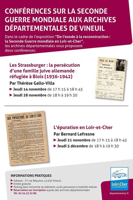 Conférence sur la seconde guerre mondiale Conférence sur la seconde guerre mondiale