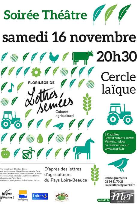 Florilège de lettres semées Florilège de lettres semées