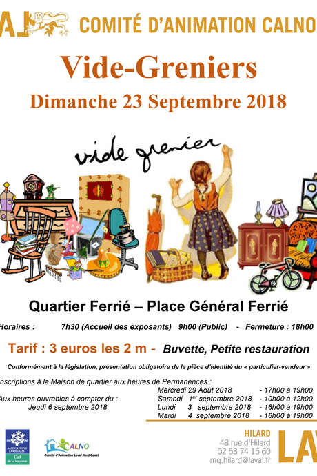 Vide-Greniers Quartier Ferrié Vide-Greniers Quartier Ferrié