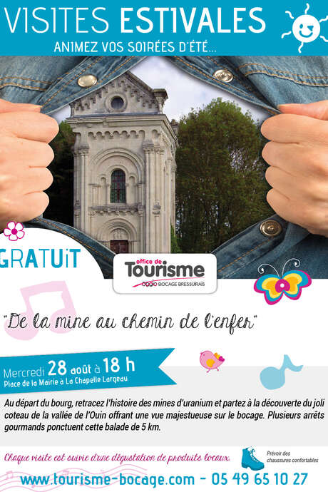 Visites estivales 2019 - « De la mine au chemin de l’enfer » Visites estivales 2019 - « De la mine au chemin de l’enfer »