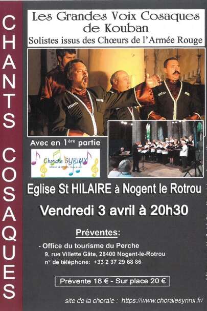 Concert de chants cosaques Concert de chants cosaques