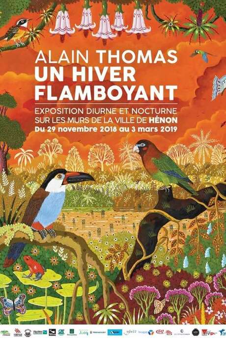 Exposition Alain Thomas "Un hiver Flamboyant" à Hénon Exposition Alain Thomas "Un hiver Flamboyant" à Hénon