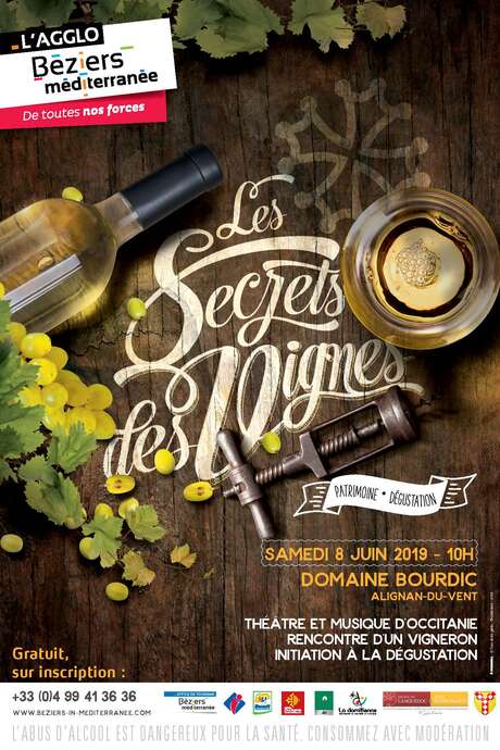 LES SECRETS DES VIGNES - PATRIMOINE, MUSIQUE ET DEGUSTATION LES SECRETS DES VIGNES - PATRIMOINE, MUSIQUE ET DEGUSTATION