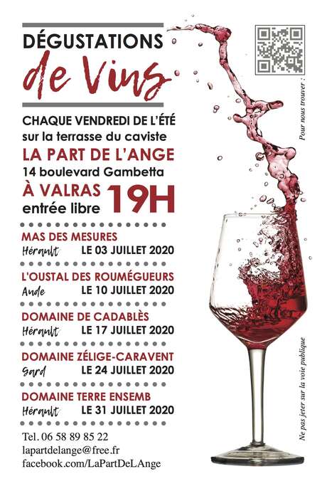 DÉGUSTATION DES VINS DU MAS DES MESURES DÉGUSTATION DES VINS DU MAS DES MESURES