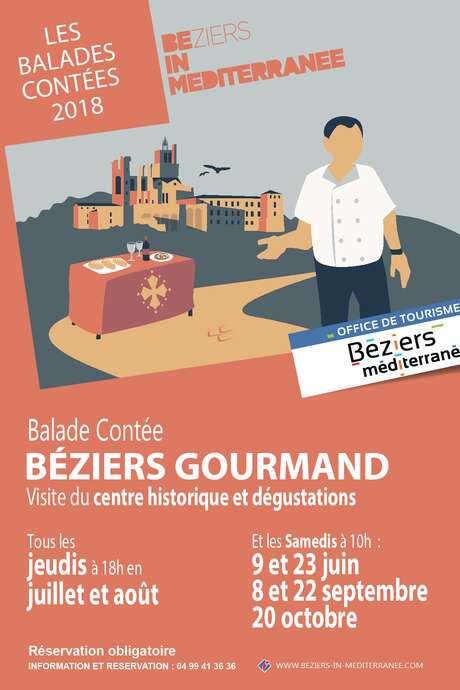 BALADE CONTÉE BÉZIERS GOURMAND BALADE CONTÉE BÉZIERS GOURMAND