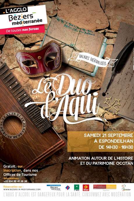 ANNULÉ // LE DUO D'AQUÍ À ESPONDEILHAN ANNULÉ // LE DUO D'AQUÍ À ESPONDEILHAN