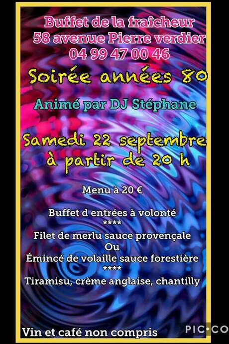 SOIRÉE ANNÉES 80 (COMPLET) SOIRÉE ANNÉES 80 (COMPLET)