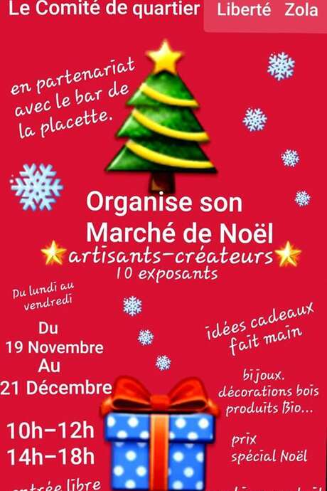 MARCHÉ DE NOËL DU QUARTIER ZOLA MARCHÉ DE NOËL DU QUARTIER ZOLA