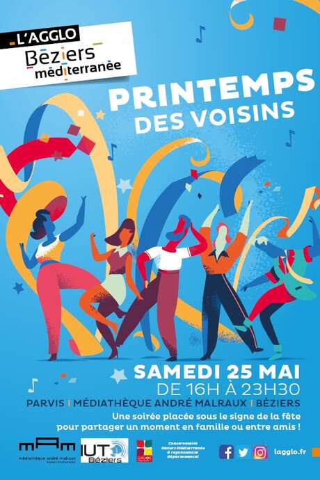 LE PRINTEMPS DES VOISINS : SPECTACLE VISUEL LE PRINTEMPS DES VOISINS : SPECTACLE VISUEL