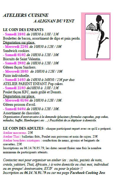 ATELIER CUISINE ENFANT ATELIER CUISINE ENFANT