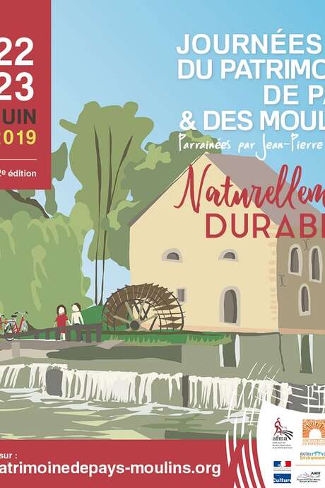 Journées du Patrimoine de Pays et des Moulins : Visite du moulin à marée de Boschet Journées du Patrimoine de Pays et des Moulins : Visite du moulin à marée de Boschet
