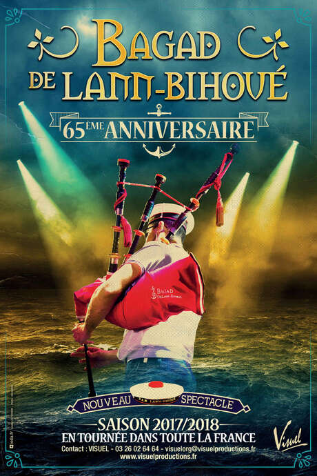 Spectacle "65ème anniversaire du Bagad de Lann Bihoué" Spectacle "65ème anniversaire du Bagad de Lann Bihoué"